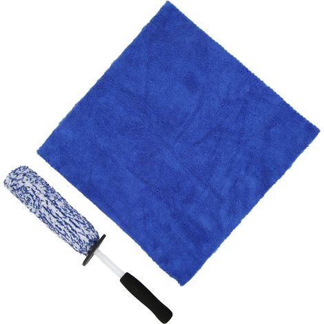 Casques de vélo, brosse de nettoyage de pneus, bleue, pour camions, vélos, pots d'échappement, pare-chocs, sièges (1/5)