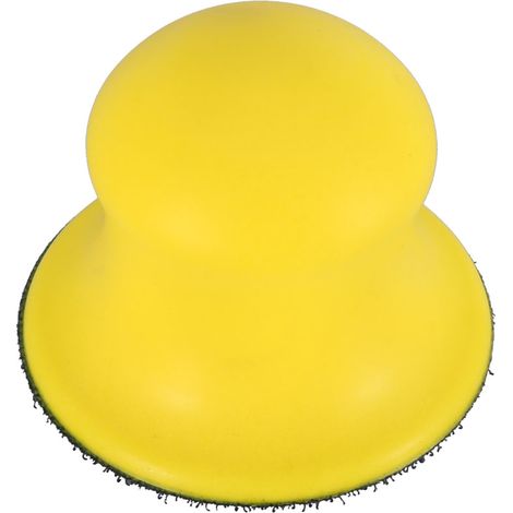 3-Zoll-Schleifpad aus Schaumstoff mit Klettverschluss, staubfrei (1/5)
