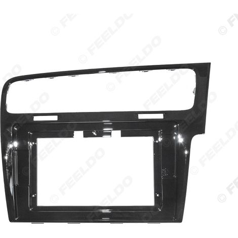 Compatible avec Volkswagen Golf 7, cadre de navigation Android grand écran, panneau de modification audio, côté droit, titane 10,1 pouces