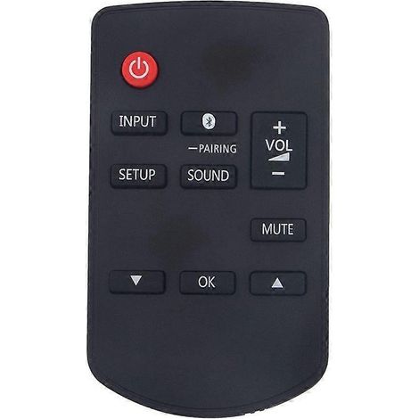 Mando a distancia de repuesto N2QAYC000098 para sistema de audio de cine en casa PANASONIC SC-HTB580 SC-HTE80 S() (1/5)