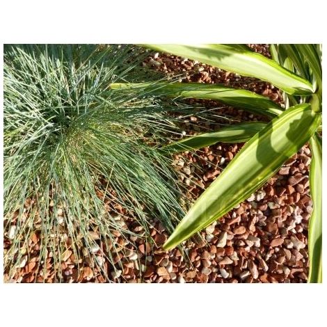 Kieselstein Rot 6-12 - Pack 25 M² - 50 Säcke - 1000 kg (1/5)
