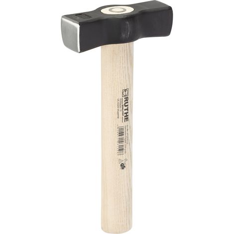 Maillet de maçon Ruthe 260 mm Acier Noir Bois