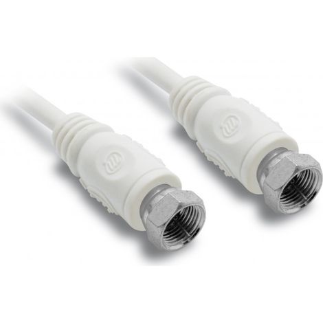 Câble TV satellite coaxial fiches F mâle/mâle 5 m (1/2)