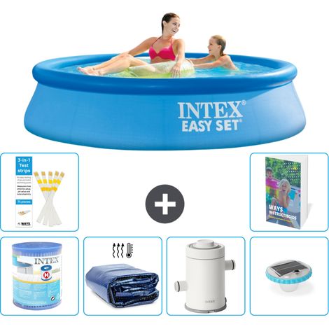 Easy Set Pool Rund - 244x61 cm - 7-teilig S101
