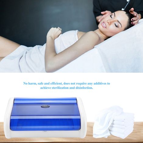 Stérilisateur UV Armoire Désinfectant Tiroir Pro Salon Beauté SPA Prise UE Blanchisserie Séchage Outil Stérilisation Hygiène (1/5)