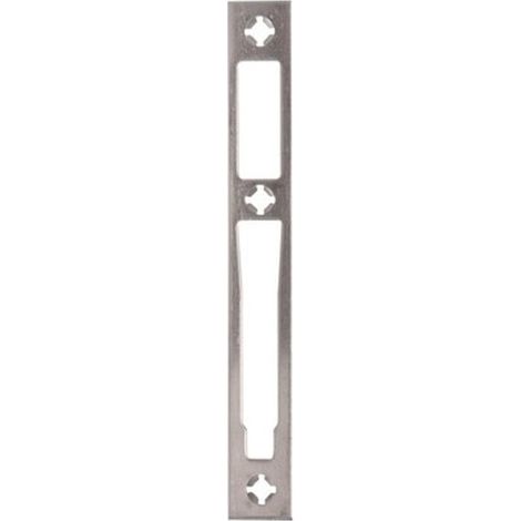 Gâche centrale plate réglable pour serrure de menuiserie métallique 2835.22.0R épaisseur 9 mm - STREMLER