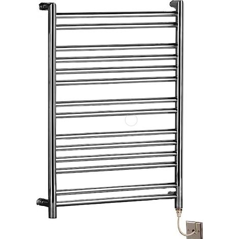 Tokyo Electric Designer Stainless Steel Central Heating Towel Rail 500 x 850mm (1/2)