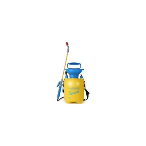 Pulvérisateur de jardin à pression 3 L, sangle réglable, pour jardinage, fertilisation, nettoyage –