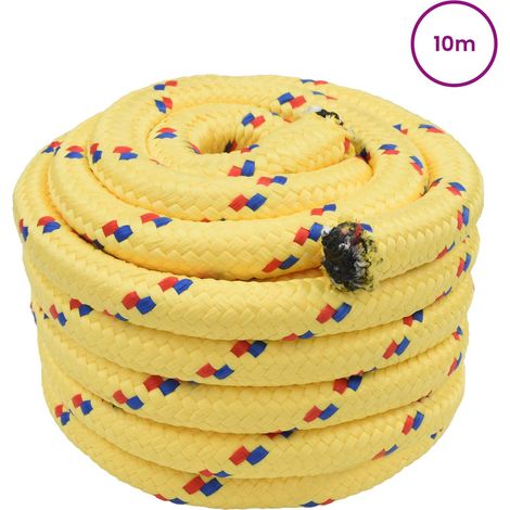 Maison Exclusive - Bootsseil 4 mm 10 m Gelb (1/5)
