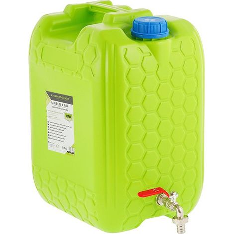 Wasserkanister mit Metallhahn 20 l Carmotion