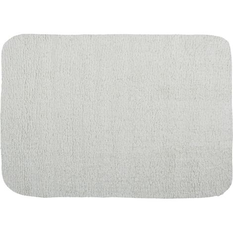 Alfombra de baño CAMPUS de algodón 50x70 cm blanco Spirella (1/5)