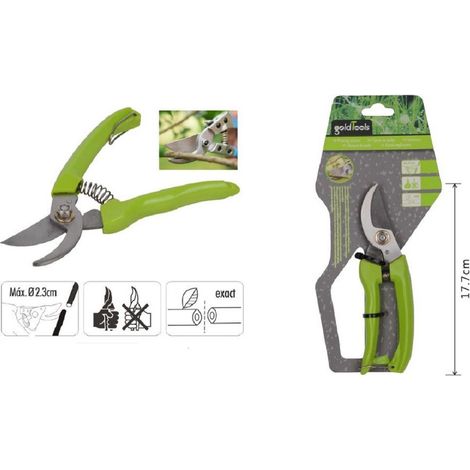 Trade Shop - Schere für den Beschneiden von Garten 180mm Scheren Schneidemaschine Rutschfeste Griff 90174 - (1/2)