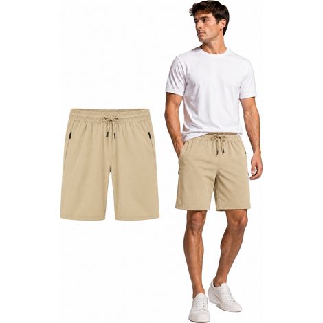 J.STYLE - PANTALONES CORTOS DEPORTIVOS PARA HOMBRE - 15K2502-160 M (1/5)