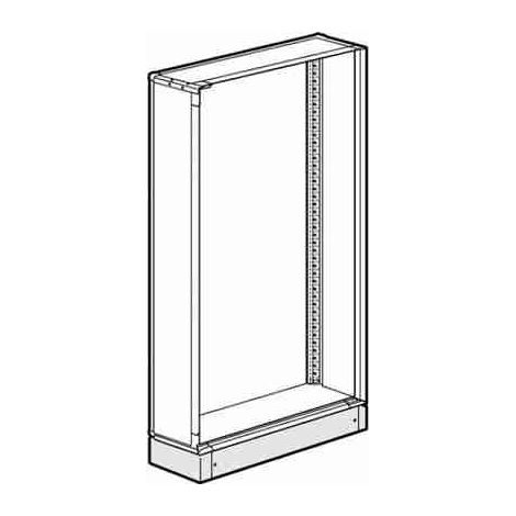 BTI93870Q Modularer Blechbodenschrank LDX400