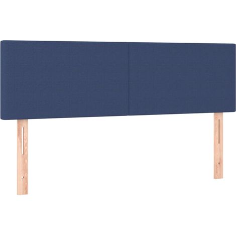 Maison Exclusive - Kopfteile Blau 144x5x78/88 cm Stoff