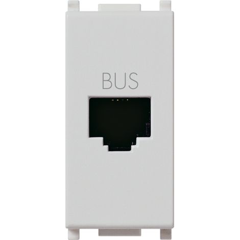 VIMAR - 14329.SL Presa RJ11 speciale per BUS Silver