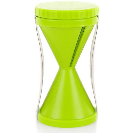 BUNTHAUS 1 Pièce coupe Légumes en Spirale Spiraliseur - Spaghettis de Spiralizer Manuel Multifonction pour Nouilles, Carotte, Concombre, Courgette Slicer Maker, éplucheur d'asperges(vert) (1/5)