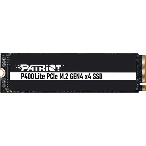 Disco Duro Patriot P400 Lite 500 GB SSD M.2 NVMe PCIe 4.0 x4 Lectura 3500 MB/s (1/4)