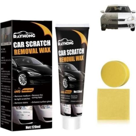 Cire Réparation Rayures - Revêtement Hydrophobe - Pour Carrosserie Métallique et Plastique - 100 ml (1/4)
