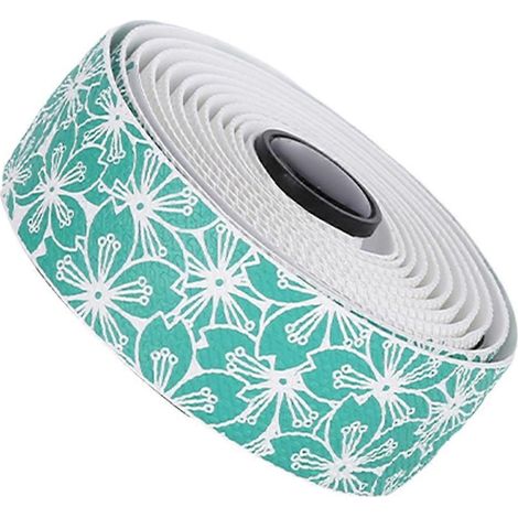 Guidoline de vélo de route, antichoc, absorbant les chocs, résistante à l'usure et absorbant la transpiration, blanche et bleue (1/5)