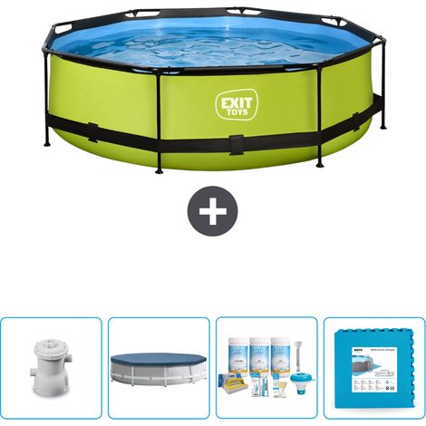Exit Pool Rund - 300x76 cm - 5-teilig SCB16 (1/4)