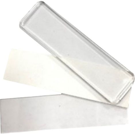 Vetrino di Ricambio con Piastra e Cartoncino Portanome Urmet 825/100