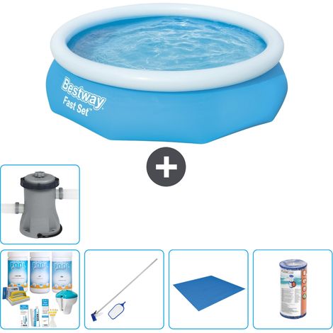Bestway Piscina Bestway Fast Set Rotonda - 305x76 cm - 7-pezzi  S21990 (1/5)