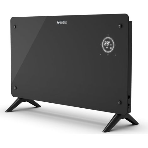 Olimpia Splendid CALEO GLASS WIFI Interno Nero 2000 W Stufa elettrica a convezione (1/7)