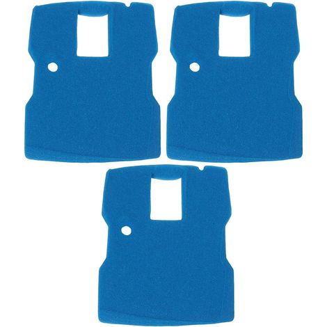 Lot de 3 éponges filtrantes de bassin pour pompe Sunsun -6000 GPH – Coton polyuréthane de rechange pour médias pour aquarium et systèmes de jardin (1/5)