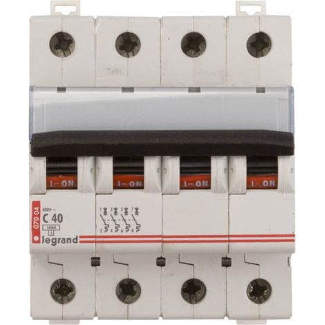 Disjoncteur 4P C 40A 10kA AC S314 TX3 404260