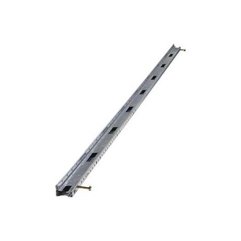 Hager Carril portante universal acero inoxidable 1200mm pack 2