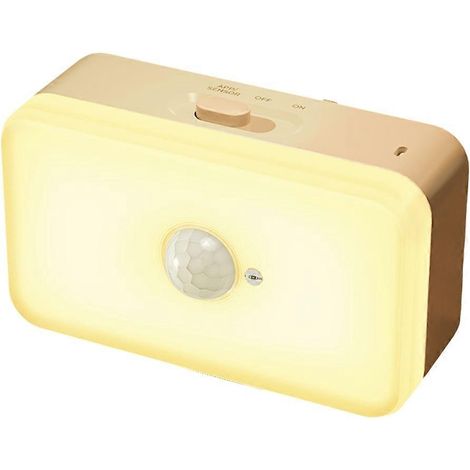 Capteur de mouvement humain WiFi Tuya PIR, capteur de lumière blanche chaude, veilleuse, télécommande vocale pour maison connectée, (1/5)