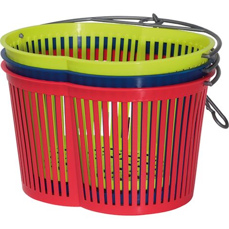 1 Pezzo Cestino Portamollette con Manico e Gancio 24 x 17,5 x 14 cm Vari Colori