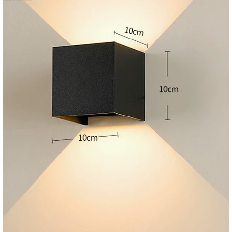 Zwei wiederaufladbare Wandleuchten mit integrierten Akkus – Neues Modell – mit Treppenbeleuchtungsfunktion