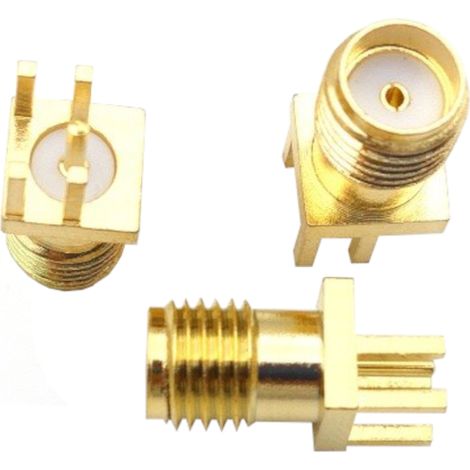 Connettore SMA diritto per bordo PCB da 1,6 mm