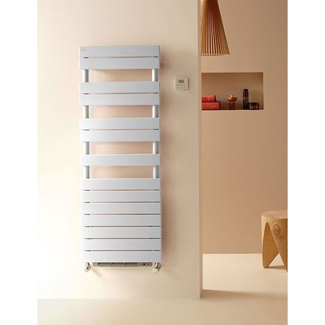 Scaldasalviette soffiante Elettrico Bianco - HxL 1698x500mm - 1000 Watt - ROE-170-050/IFS/B