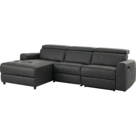 Capena-Canapé 3 places Chaise lounge gauche (1/5)
