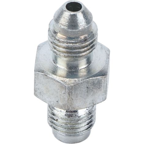 3AN-Außengewinde auf 3/8-24 Metall-Umkehrmuffenadapter HAF01 für 3/16-Zoll-Bremsleitung.