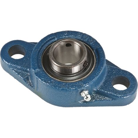 Roulement RS PRO, diam int 17mm, 2 trous de fixations en Fonte ( Prix pour 1 )