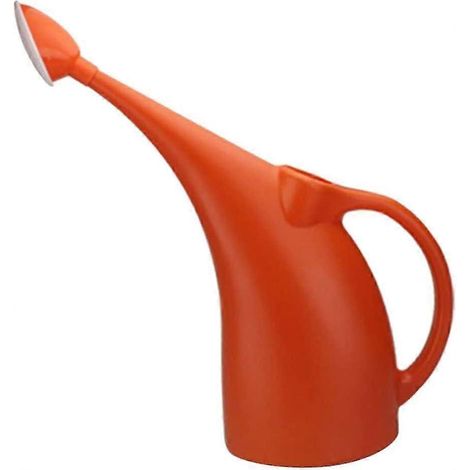 Arrosoir, 3 L, couleur orange, long bec, pour plantes, fleurs, bonsaïs et pots, en intérieur ou en extérieur.-AquaForge (1/5)