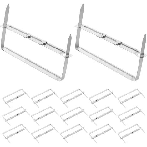 Attaches de classeur métalliques SECFOU à 2 trous, 80 mm (1/5)