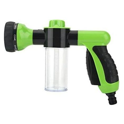 6m Car Washer Multifunctional High Pressure Water Gun Foam Gun for Washing Machine or Car/Garden ,Spray Gun/Garden Green Yellow Car & Garden Cleaning (Green)