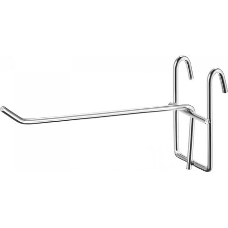 CCYKXA Wandhaken für die Garagenaufbewahrung, 15,2 cm, silberfarben, 4er-Pack (1/5)