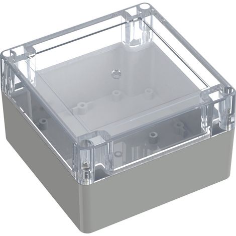 TRU COMPONENTS 6U07121208437 TC-13865116 Industrie-Gehäuse 119.9 x 119.9 x 75  ABS, Polycarbonat  Li (1/2)