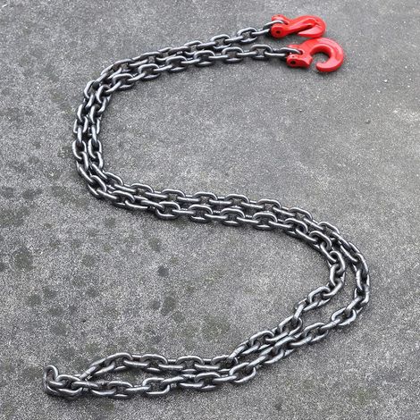 Pendentif à une jambe, pendentif de grue 8mm, acier allié, chaîne de levage 2T, outil de levage (3 m) (1/5)
