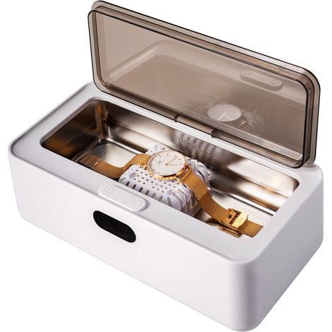 Swarey Ultraschallreinigungsgerät Ultraschallreiniger 500ML Edelstahl Ultraschall Reiniger Ultrasonic Cleaner mit Digitaler Anzeige für Schmuck Brillen und Zähne (1/5)