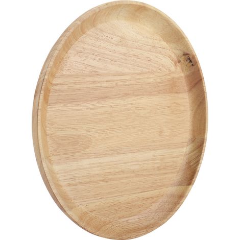 Plateau rond en bois pour sushi, snacks, fruits, service à la maison et restaurant, 18x18 cm (1/5)