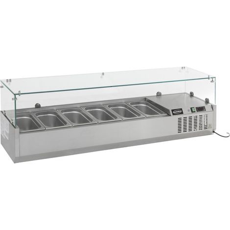 Saladette à Poser Réfrigérée Pizza - 4 à 9 GN 1/3 - Combisteel (1/5)