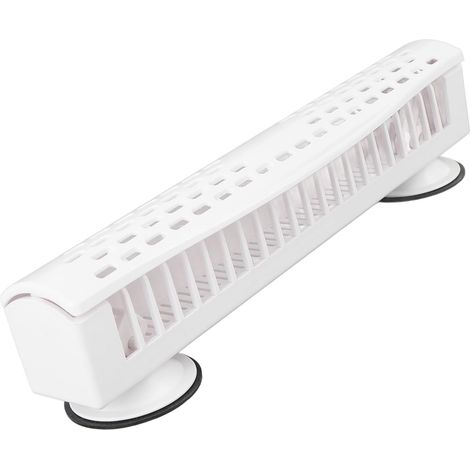 Support avec Ventouses et Peigne intégré – Solution de Rangement Légère pour Perruques, Accessoires et Plus (White) (1/4)