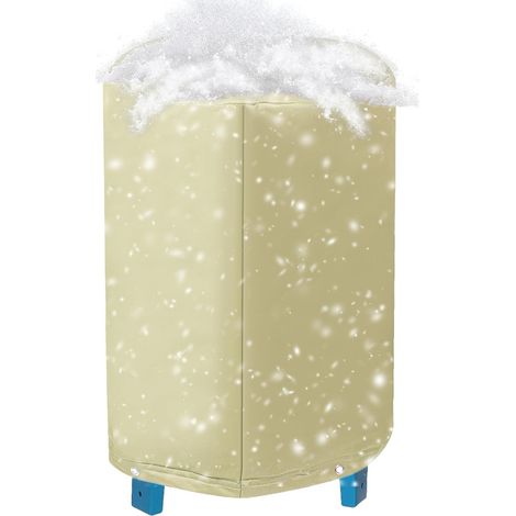Wassertankabdeckung Frostschutz für den Winter rund Outdoor